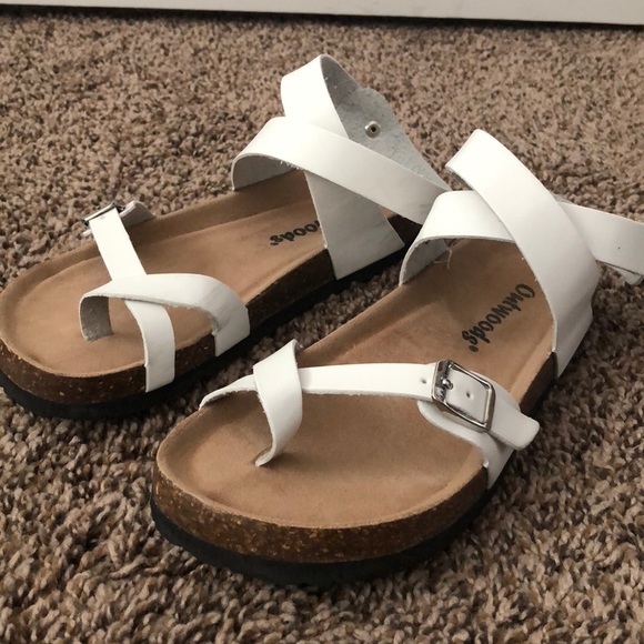 off brand white birkenstocks